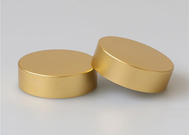Стеклянные косметические цвет или таможня золота металла роскоши крышек 46мм опарника винта опарников