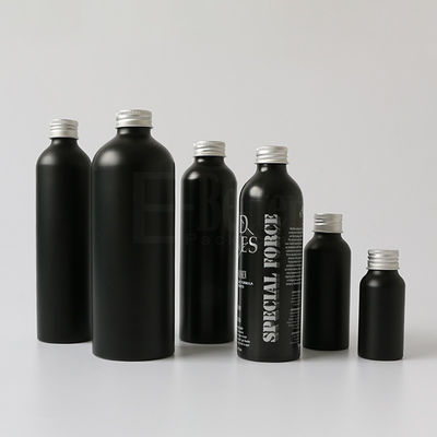 бутылки 30ml 50ml 100ml 250ml алюминиевые косметические с крышками винта
