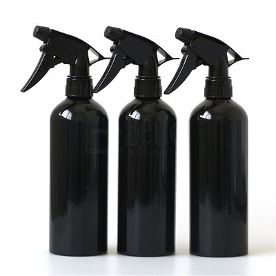 Логотип печатая бутылки черных алюминиевых брызг 500ml штейна косметические