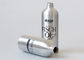 Пустая серебряная алюминиевая косметическая повторно использованная бутылка с насосом 500мл лосьона